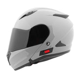 Casco Abatible Joe Rocket RKT 300 Series Solid Gris Brillante