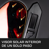 Casco Integral Joe Rocket Rkt 600 ION Gris Mate Fibra Iridium ECE 22-06