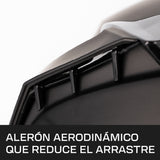 Casco Integral Joe Rocket Rkt 600 ION Negro Mate Fibra Iridium ECE 22-06