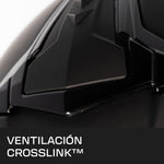 Casco Integral Joe Rocket Rkt 600 ION Negro Mate Fibra Iridium ECE 22-06