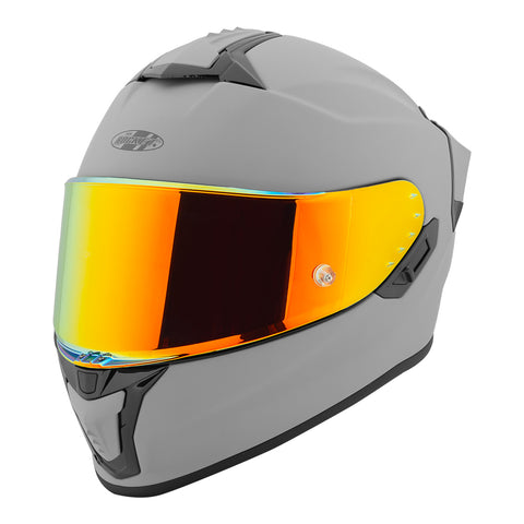 Casco Integral Joe Rocket Rkt 600 ION Gris Mate Fibra Iridium ECE 22-06