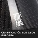 Casco Integral Joe Rocket Rkt 700 ION Fibra de Carbono Iridium ECE 22-06