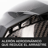 Casco Integral Joe Rocket Rkt 700 ION Fibra de Carbono Iridium ECE 22-06