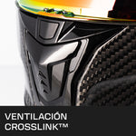 Casco Integral Joe Rocket Rkt 700 ION Fibra de Carbono Iridium ECE 22-06