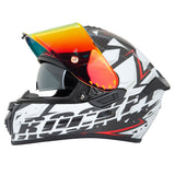 Casco Integral Joe Rocket Rkt 700 Edición Limitada  Fibra de Carbono Iridium ECE 22-06