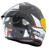 Casco Integral Joe Rocket Rkt 700 Edición Limitada  Fibra de Carbono Iridium ECE 22-06