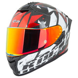 Casco Integral Joe Rocket Rkt 700 Edición Limitada  Fibra de Carbono Iridium ECE 22-06