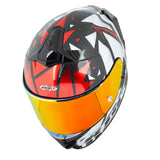 Casco Integral Joe Rocket Rkt 700 Edición Limitada  Fibra de Carbono Iridium ECE 22-06
