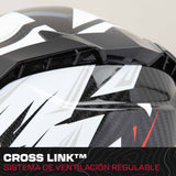 Casco Integral Joe Rocket Rkt 700 Edición Limitada  Fibra de Carbono Iridium ECE 22-06