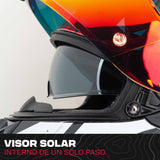 Casco Integral Joe Rocket Rkt 700 Edición Limitada  Fibra de Carbono Iridium ECE 22-06