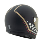 Casco Integral Joe Rocket Rkt 180 Classic 92 Negro Café Racer
