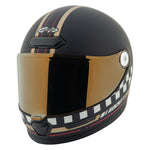 Casco Integral Joe Rocket Rkt 180 Classic 92 Negro Café Racer