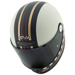 Casco Integral Joe Rocket Rkt 180 Classic 92 Blanco Café Racer