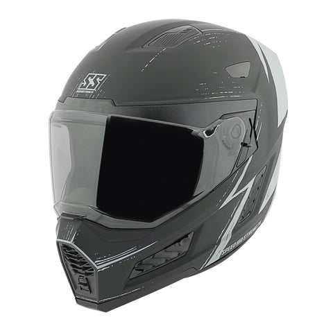 Casco Integral SS1550 Speed & Strength Off The Chain Negro Mate