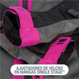 Chamarra Joe Rocket Stratos Mesh Vault Web Rosa Mujer