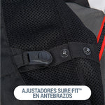 Chamarra Joe Rocket Moto Protecciones ION Mesh Negro