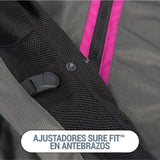 Chamarra Joe Rocket Stratos Mesh Vault Web Negro Mujer