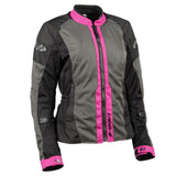 Chamarra Joe Rocket Stratos Mesh Vault Web Rosa Mujer