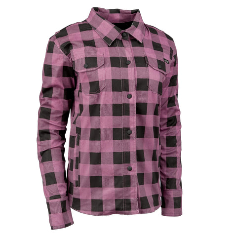 Camisa protecciones Moto Speed & Strength Speed Society Púrpura de Mujer
