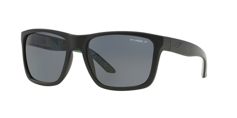 Lentes Arnette Witch Doctor Fuzzy Black Green /Grey Polarized AN4177 222981