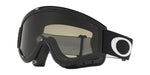 Goggles Oakley L Frame MX Sand Jet Black / Dark Grey - Clear OO7008 01-631