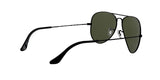 Lentes Ray-Ban RB 3025 L2823 58 Aviator Black / Green Classic G-15