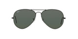 Lentes Ray-Ban RB 3026 L2821 62 Aviator Black / Green Classic G-15