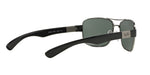 Lentes Ray Ban Rb 3522 004/71 61 Gunmetal - Green Classic