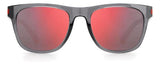 Polaroid PLD 2122/S 268 Gris / Rojo Polarizado