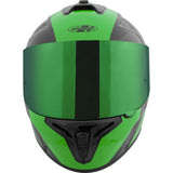 Casco Integral Joe Rocket RKT 8 Velocity Negro Verde Iridium