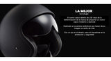 Casco Abierto 3/4 LS2 OF599 Spitfire Black Flag - Negro Mate