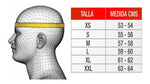 Casco Integral Mujer SS1310 Speed & Strength Black Heart Gry