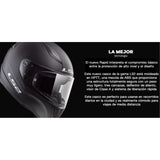 Casco Integral LS2 FF353 Rapid Solid Matte Titanium