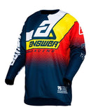 Jersey Answer Elite Korza Midnight / White Moto Cross Mx