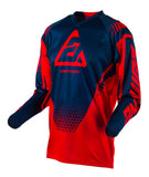 Jersey Answer Youth Syncron Drift Rojo Midnight Motocross Niños