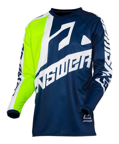 Jersey Answer Syncron Voyd Youth Midnight / White Cross MX