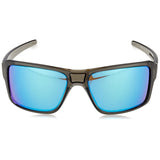 Oakley Double Edge Grey Smoke - Prizm Sapphire Polarized OO9380-06