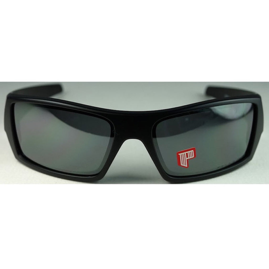 Lentes Oakley Gascan Matte Black Black Iridium Polarized 12 856 esnakizar
