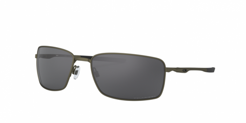 Lentes Oakley Square Wire Carbon / Grey Polarized OO4075-04