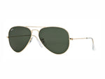 Lentes Ray-Ban RB 3025 L0205 58 Aviator Gold / Green Classic G-15