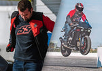 Camiseta Reforzada Critical Mass Speed & Strength Moto Rojo